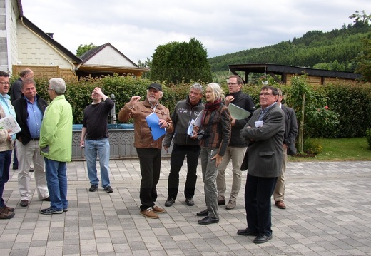 Unser Dorf hat Zukunft 2015 - Bezirkskommission begutachtet Schmißberg