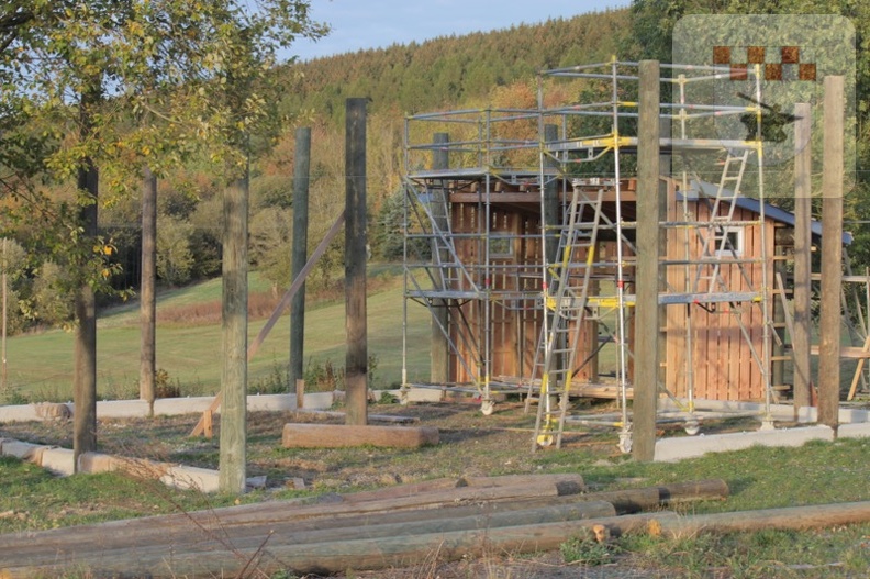 Bau der Schmißberger Storchenvoliere Oktober 2018   7.JPG