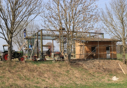 Bau der Schmißberger Storchenvoliere März 2019 125.JPG