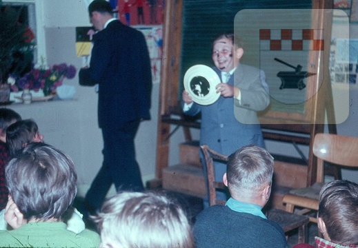 Grippenspiel im Saal Fickert um 1962