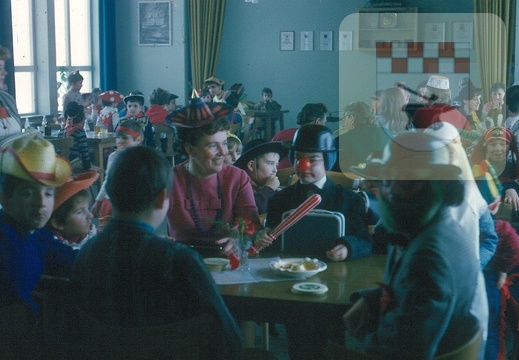 Kinderfasenacht im Schmißberger Gemeinschaftshaus 1969