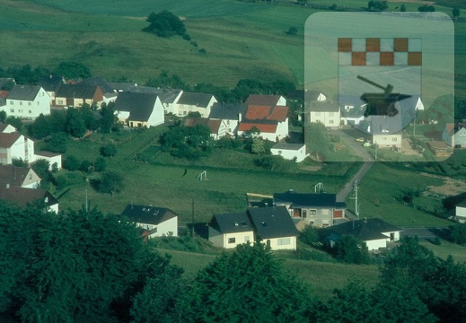 Schmißberg in den 1980er