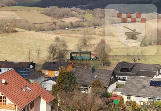 Schmißberg von oben Februar 2022